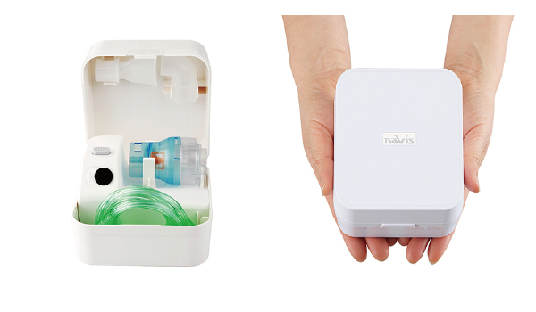 7-2395-01 コンプレッサー式ネブライザーナビキューブ NV-7012 【AXEL