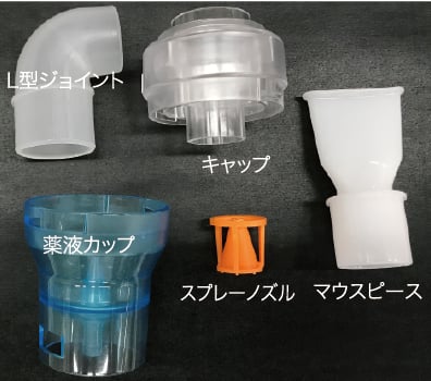 7-2395-01 コンプレッサー式ネブライザーナビキューブ NV-7012 【AXEL