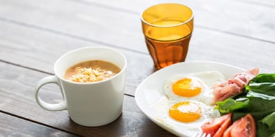 しっかりとした食事のイメージ