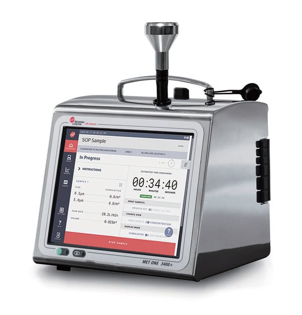MET ONE 3400+シリーズ | パーティクルカウンターはアズワンにお任せ