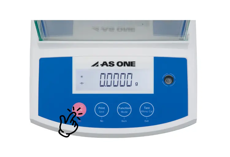 2-8032-14 アズプロ分析天秤（内部分銅）120g 風防付き ASR124 【AXEL