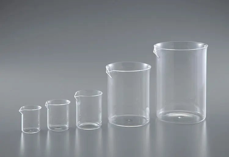 3-6711-05 石英ビーカー 500mL SJBE-500 【AXEL】 アズワン