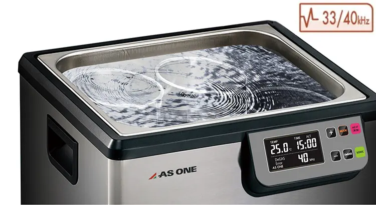 3-6747-03 超音波洗浄器（二周波） 6L MCD-6 【AXEL】 アズワン