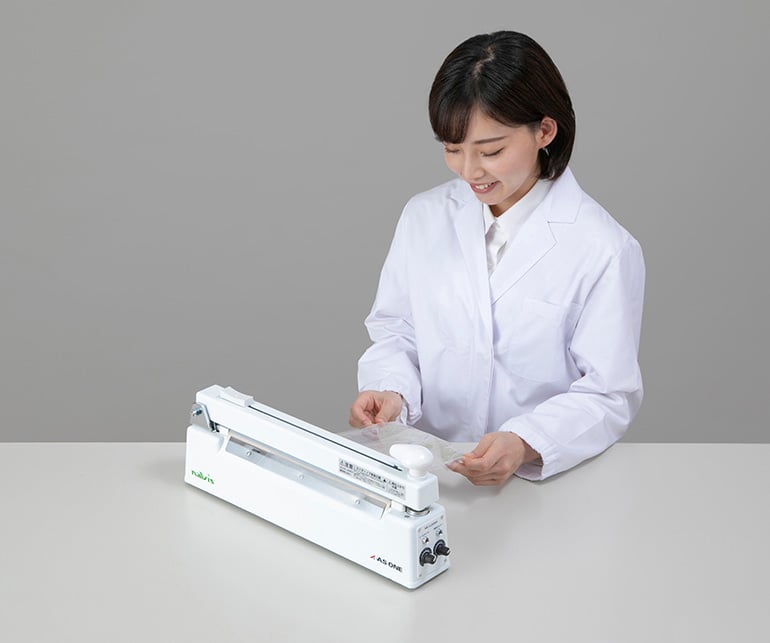 4-2148-01 らくらく卓上シーラー MB-5×300SA 【AXEL】 アズワン