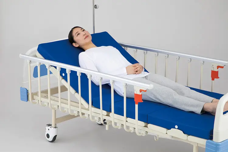 7-818-01 病棟用ベッド 1020×2135×915mm 【AXEL】 アズワン