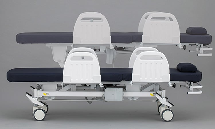 8-868-01 内視鏡検査台（FONCE（フォンセ））ネイビー TR-E01-NV