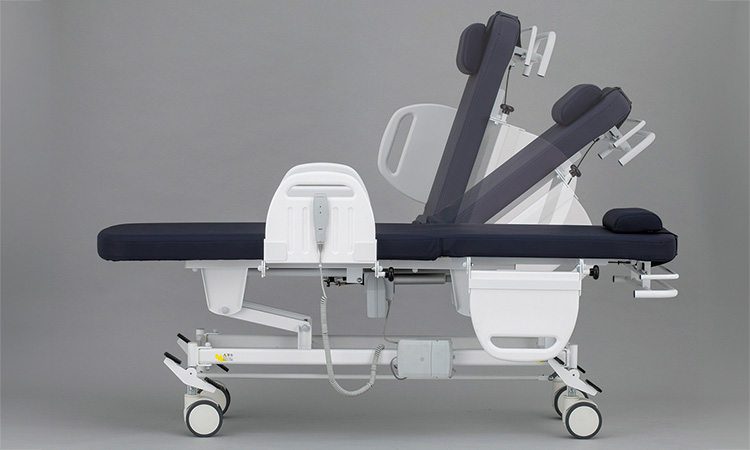 8-868-01 内視鏡検査台（FONCE（フォンセ））ネイビー TR-E01-NV